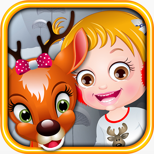 Baby Hazel Reindeer Surprise