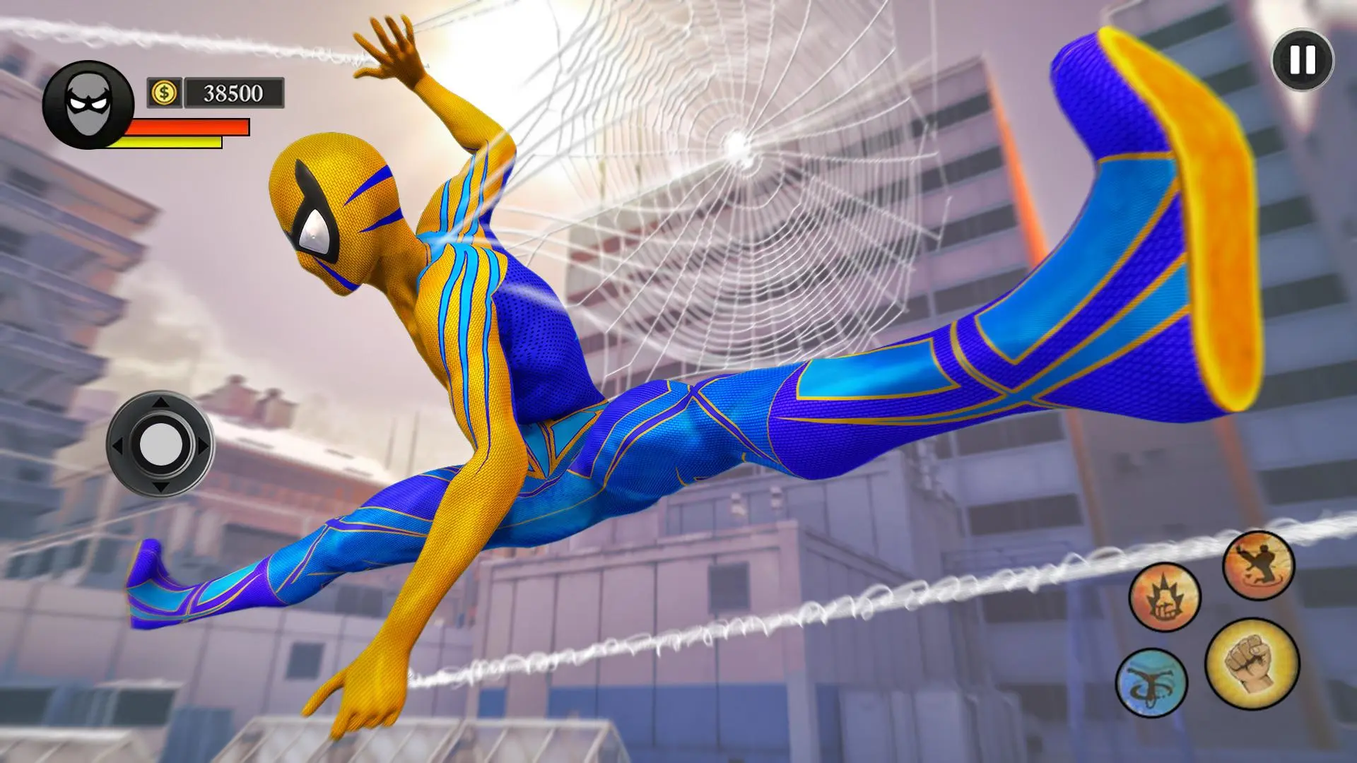 Download Spider Hero: Rope Hero Game android on PC