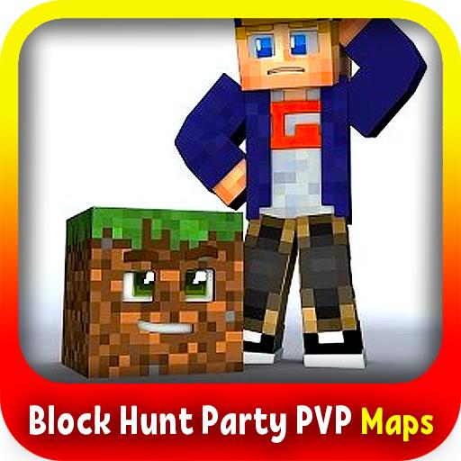 Block Hunt Party PVP maps for minecraft pe