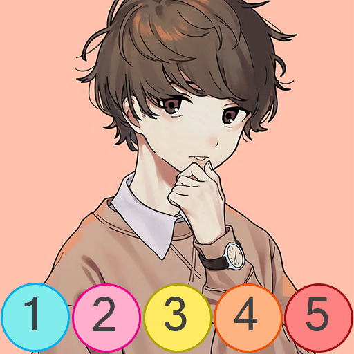 Anime Boy Paint By Number