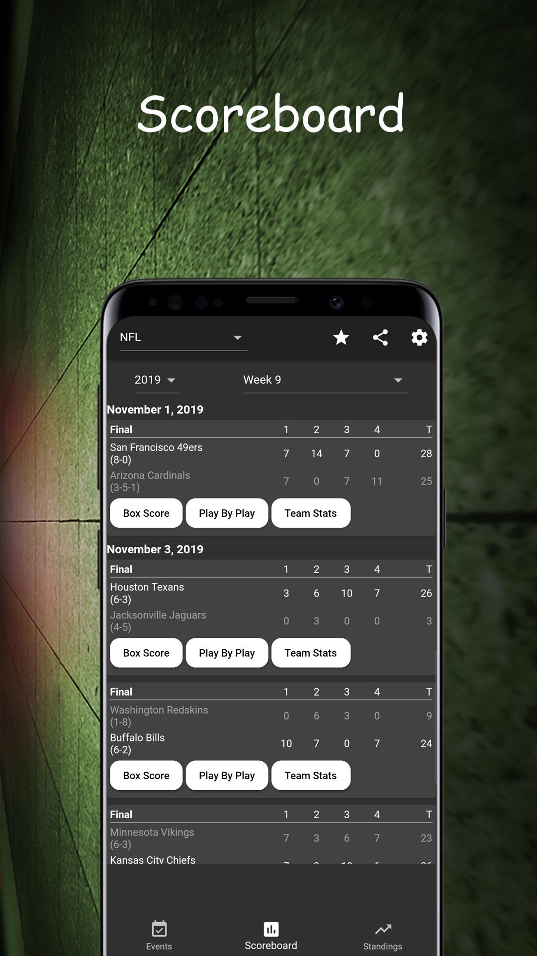 Dofu - NFL Live Streaming for Android - Free App Download