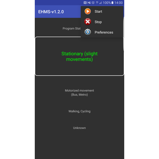 EHMS - Human Mobility Sensing