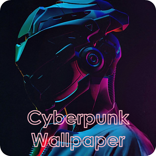 100 cyberpunk papel de parede 3D animado