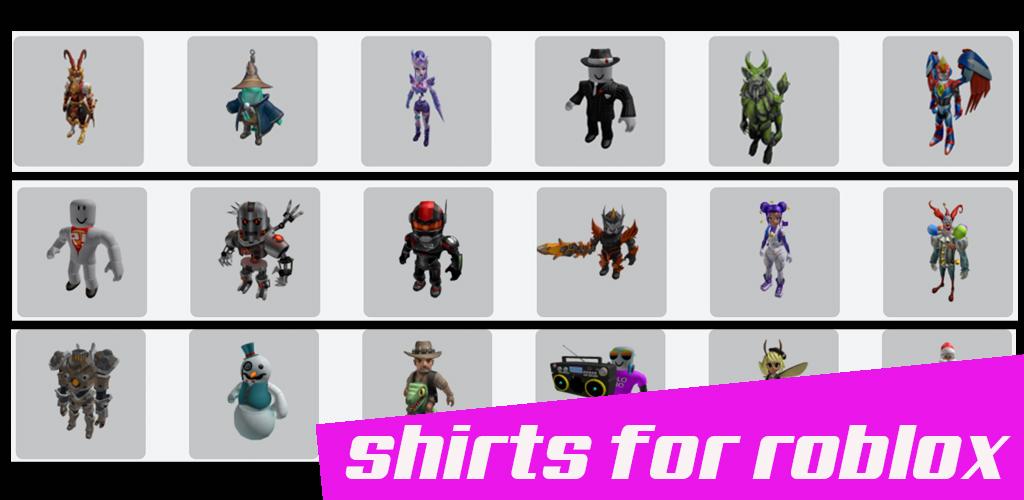 Download shirts skins for roblox android on PC