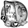 White Butterfly Launcher
