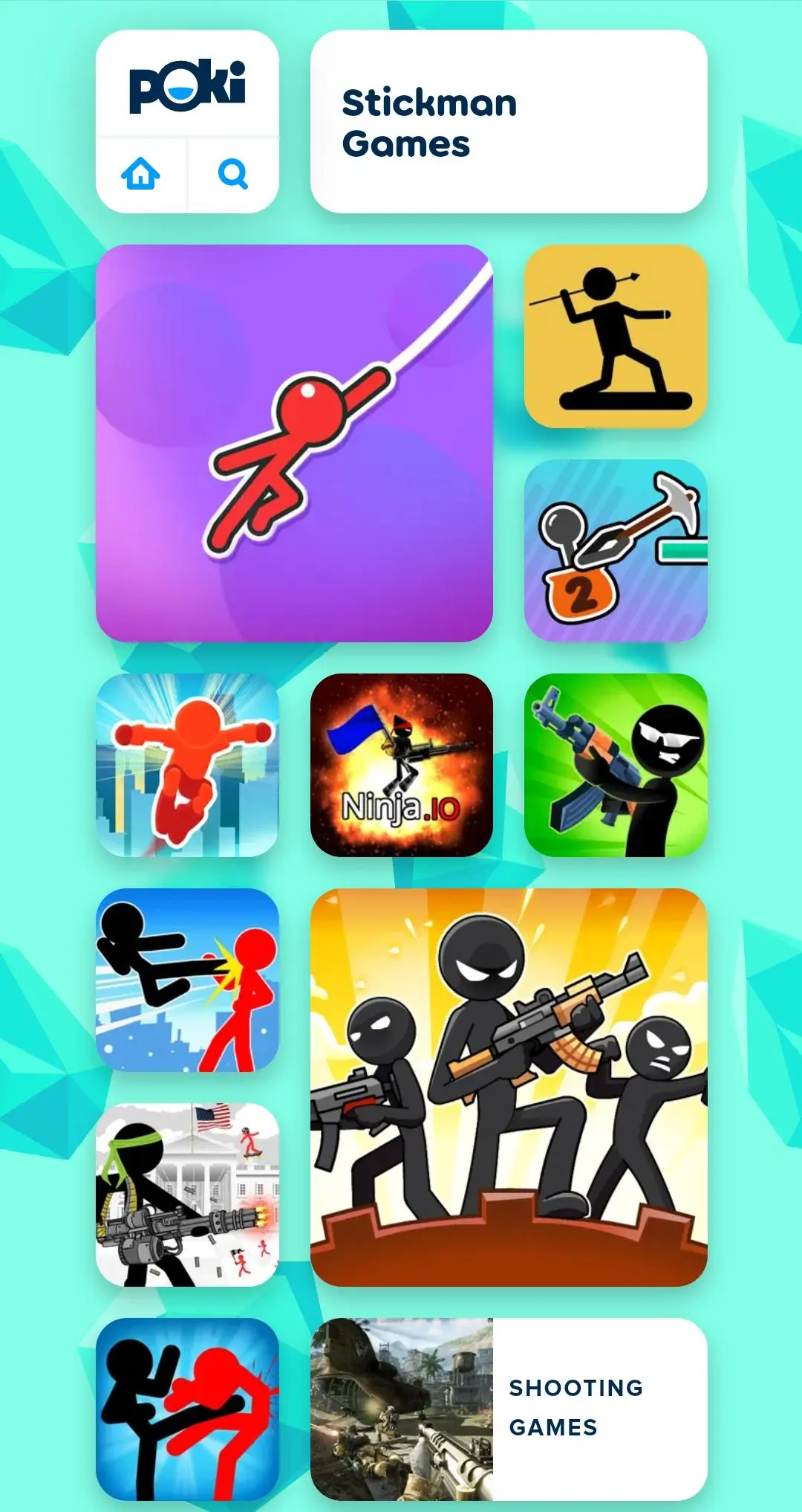 Download Stickman games on Poki android on PC