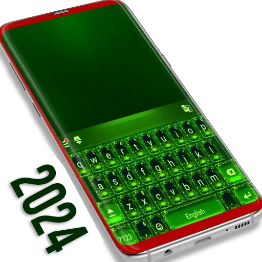 綠色主題鍵盤