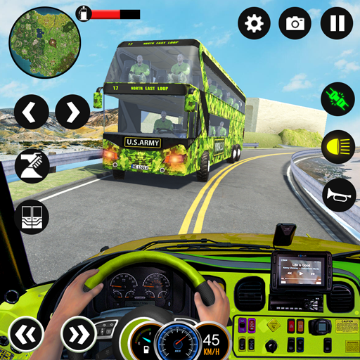 Bus Games - Army Bus Simulator