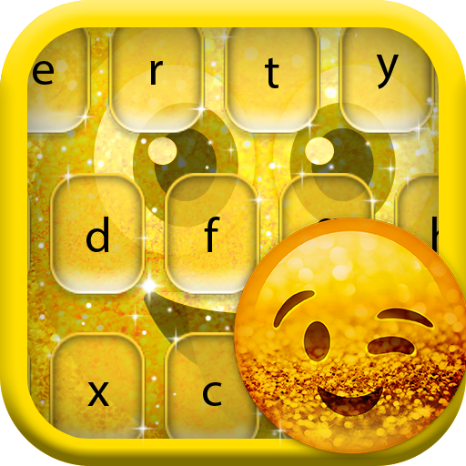 Glitter Emoji - Keyboard Theme