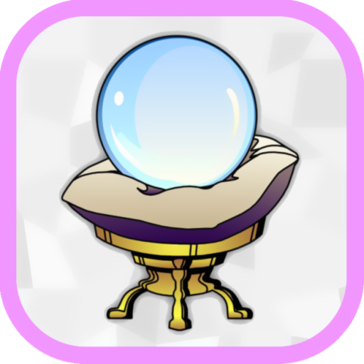 Clairvoyance crystal ball. For