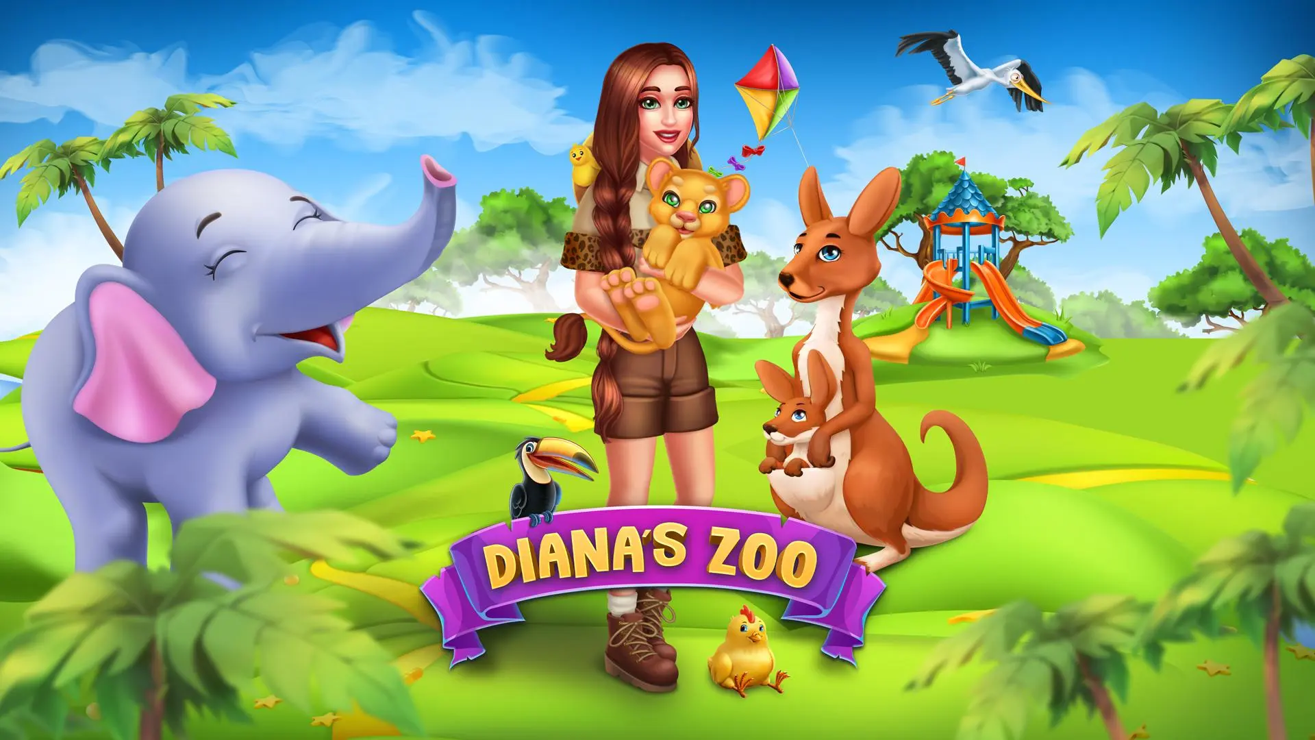Download Diana's Zoo - Family Zoo android on PC