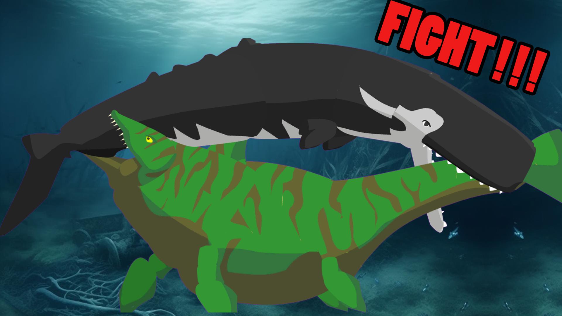 Скачать Megalodon Fights Sea Monsters на ПК | Официальный представитель  GameLoop