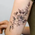 Flower Tattoo Design Wallpaper