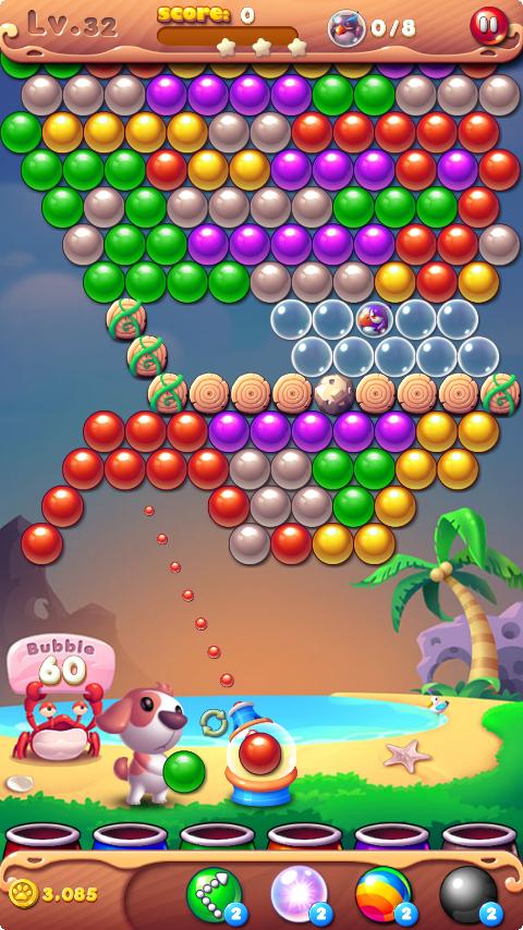 Baixar e jogar Bubble Shooter - Rescue Bird no PC com MuMu Player