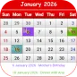 Malaysia Calendar 2026