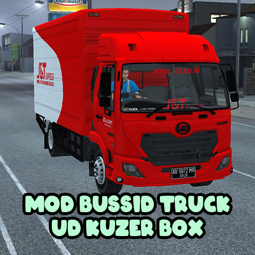 Mod Bussid Truck UD Kuzer Box