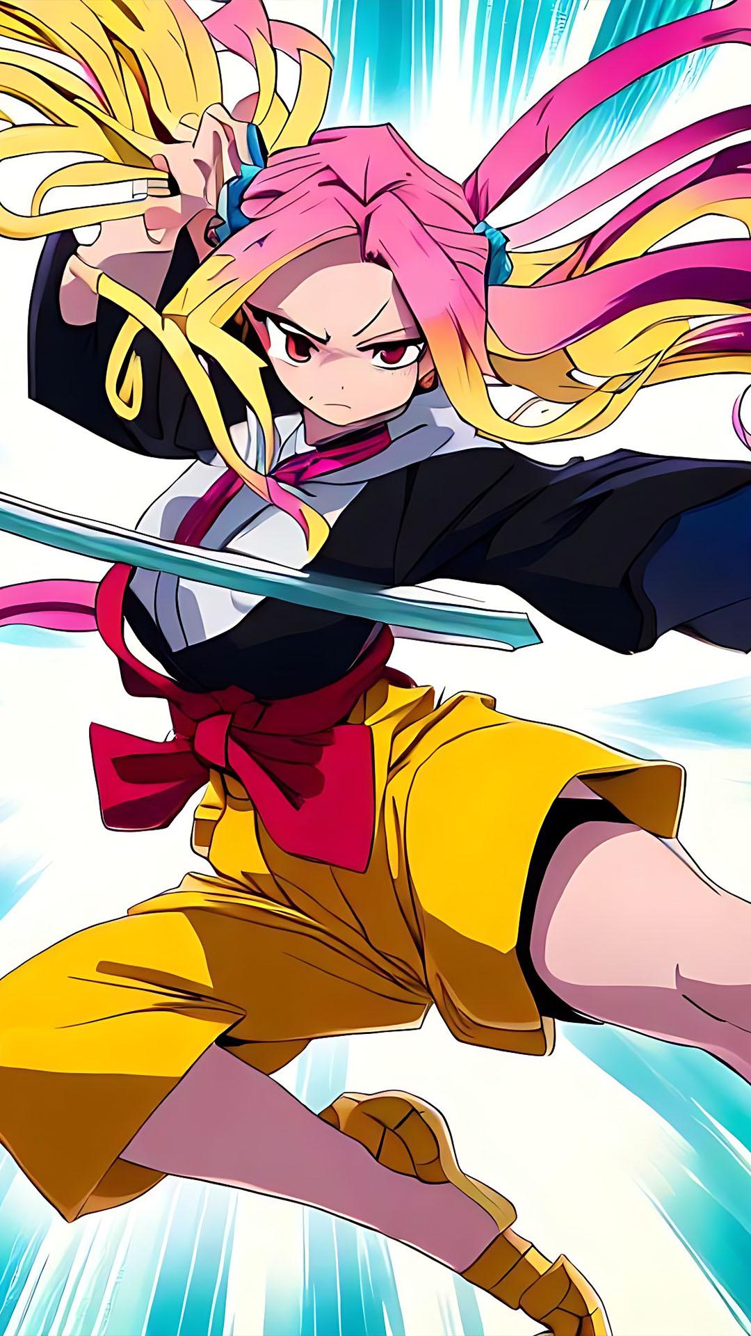 Download Mitsuri Kanroji Wallpaper 4K android on PC