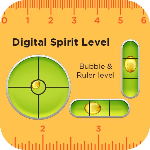 Digital Spirit Level : Level Bubble & Ruler App