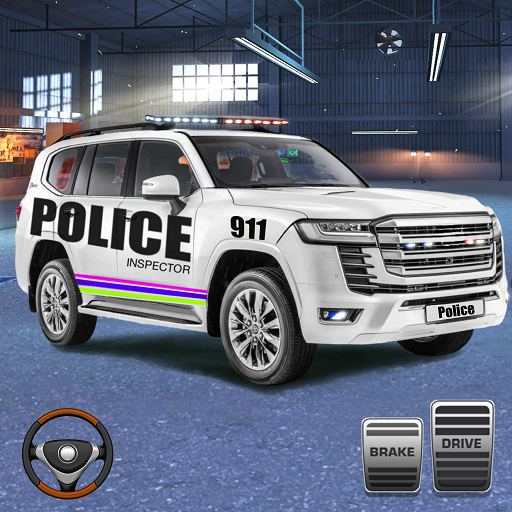पुलिस कार पार्किंग: कार गेम्स
