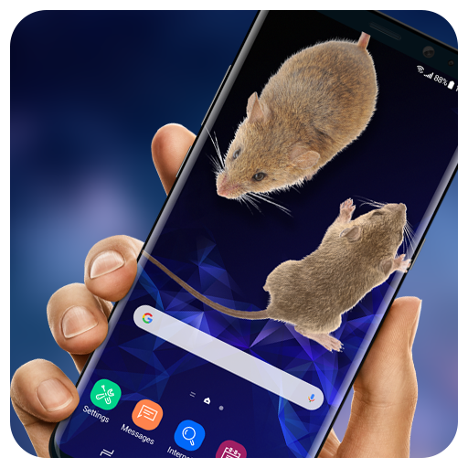 3D Rat on Screen Live Wallpaper & Prank Launcher