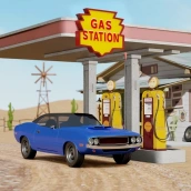 Gas Stesen Tempat sampah Sim
