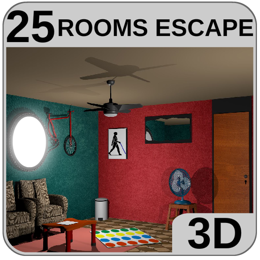 3D 25 Rooms Escape