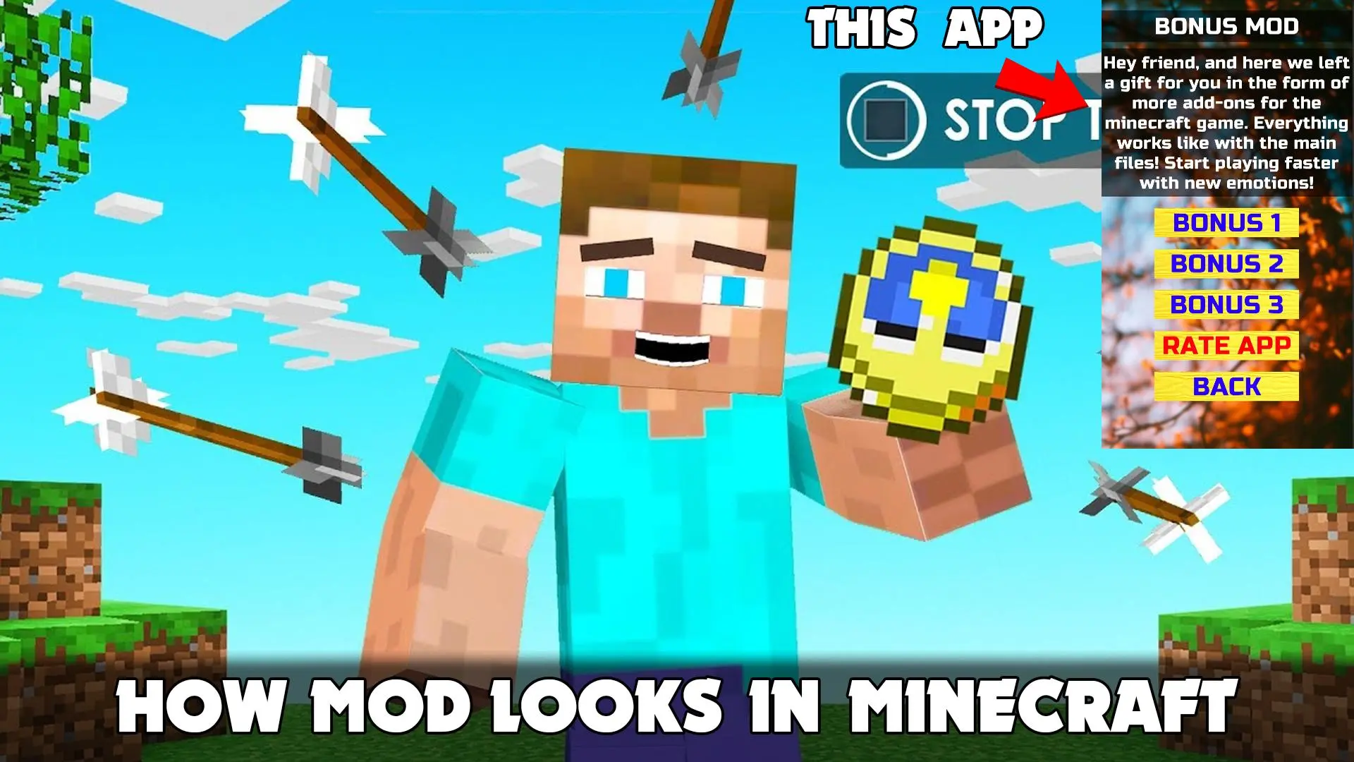 Time Stop Mod for Minecraft PE APK for Android Download