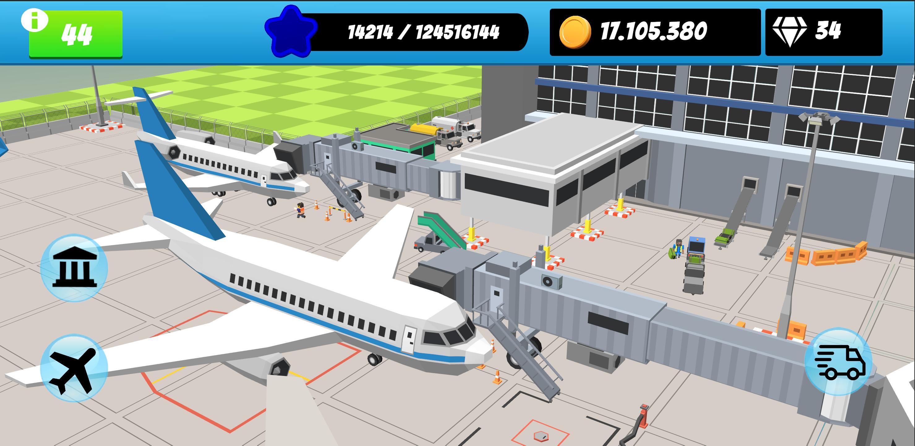 Скачать Airport Tycoon - Aircraft Idle на ПК | Официальный представитель  GameLoop