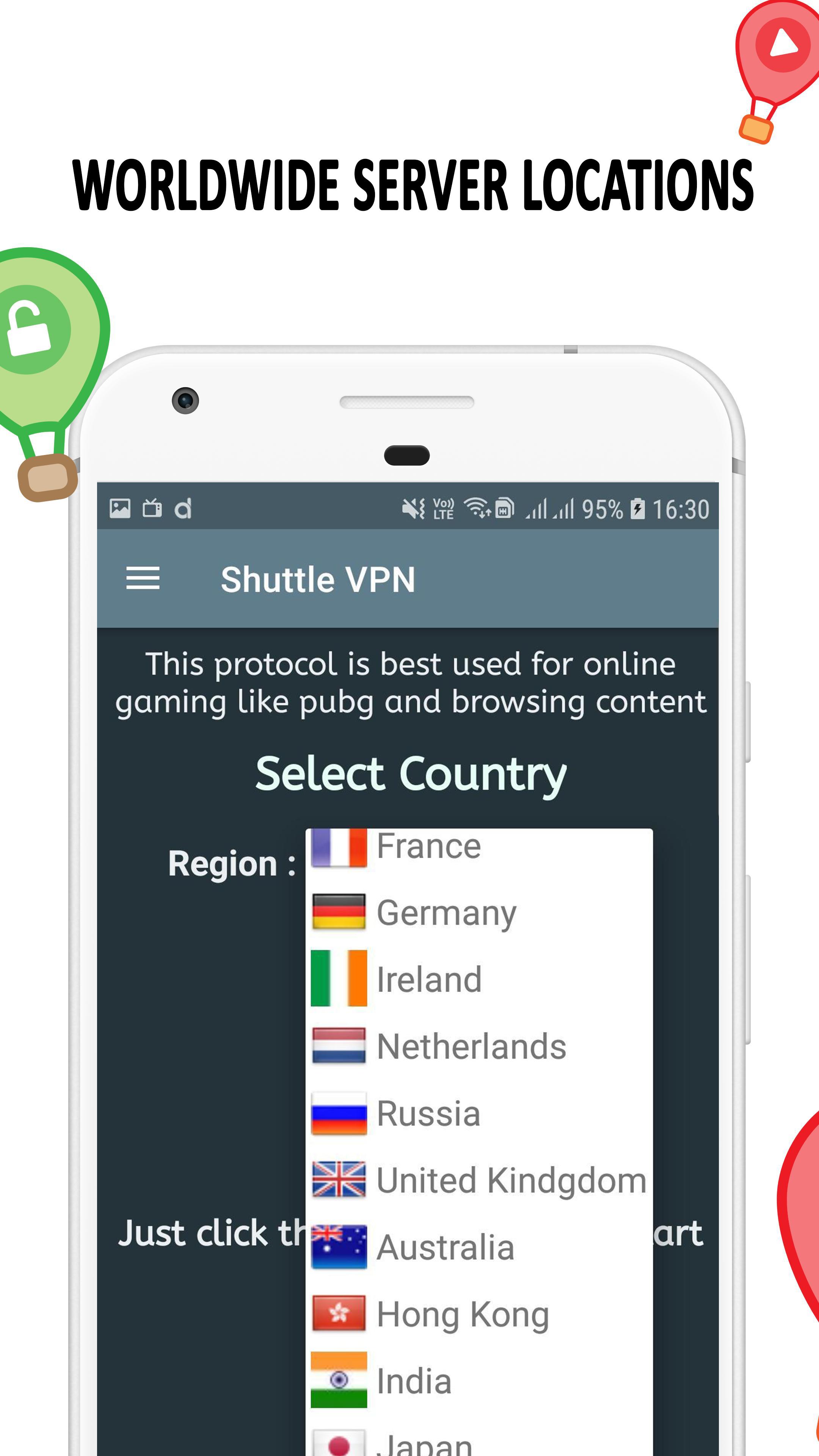 Скачать Shuttle VPN - безопасный VPN на ПК | Официальный представитель  GameLoop