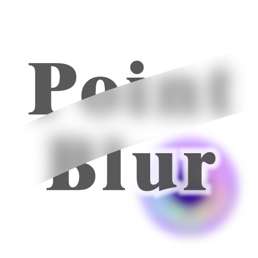 Point Blur : edit poto blur