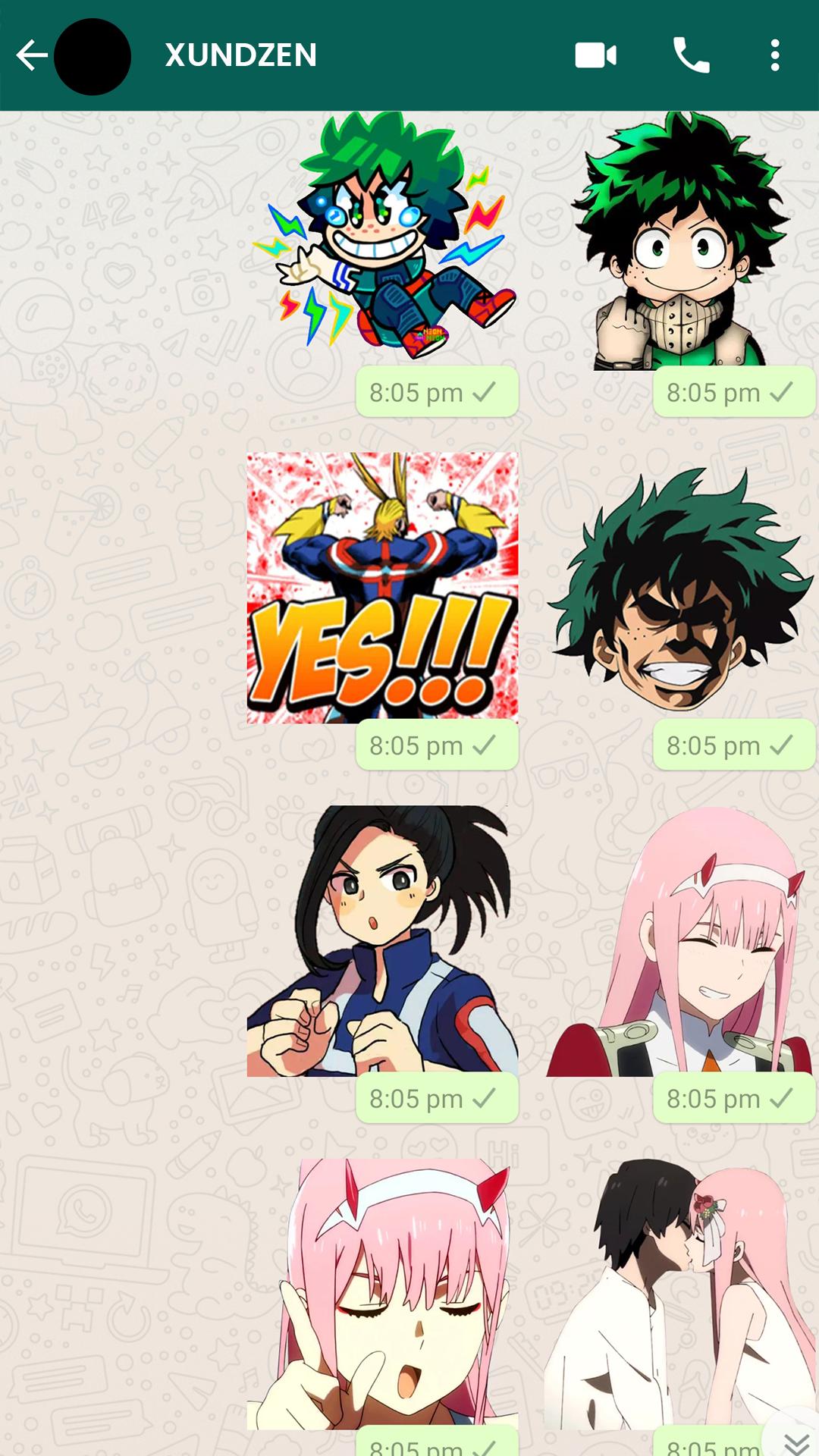 Скачать Anime Stickers for WhatsApp на ПК | Официальный представитель  GameLoop