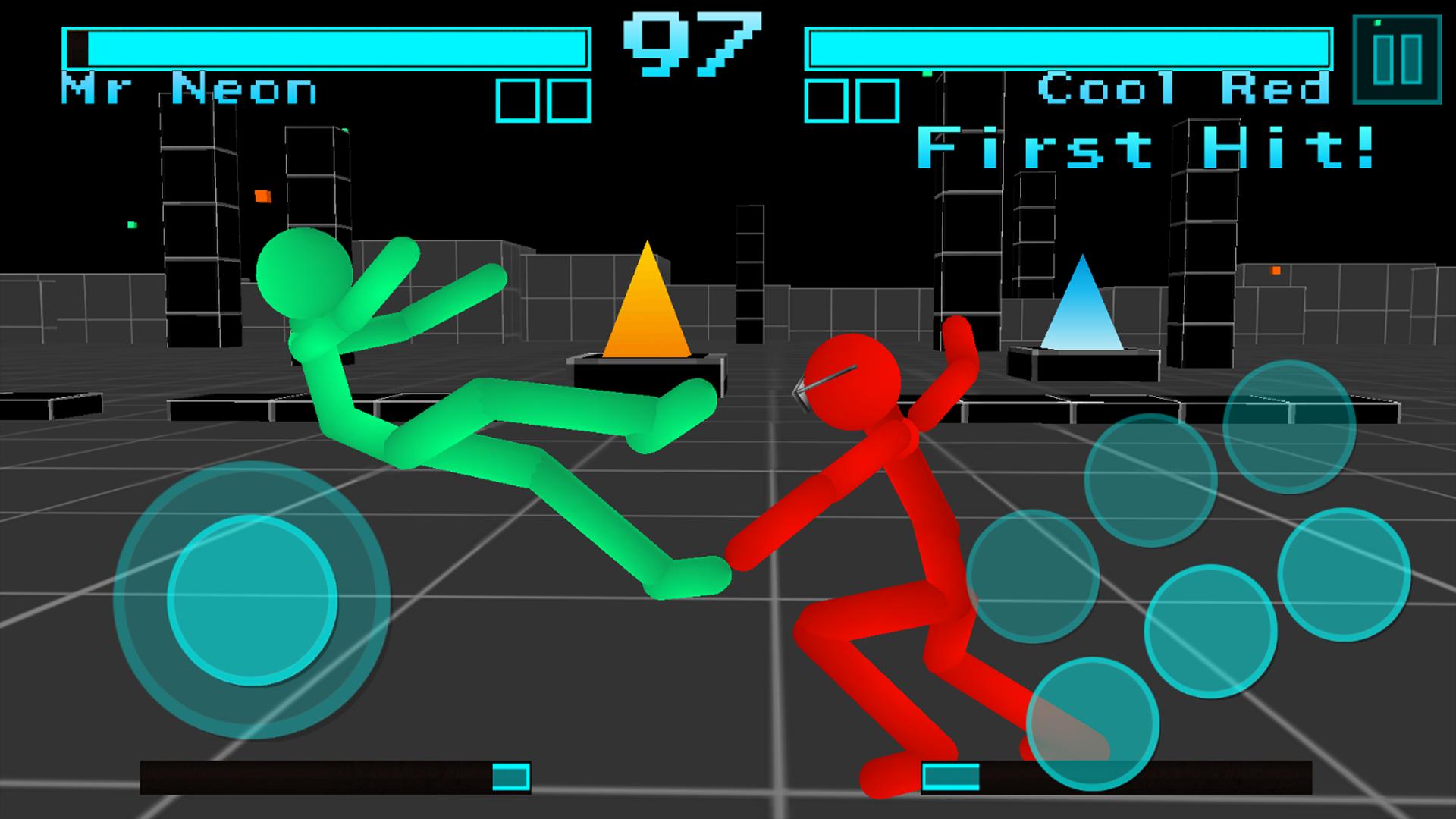 Stickman Fighting 3D - First Gameplay 