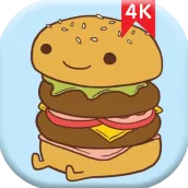 Cute Food Wallpaper HD 4K