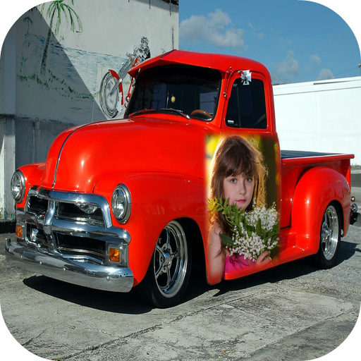 Pickup Truck Photo Frame