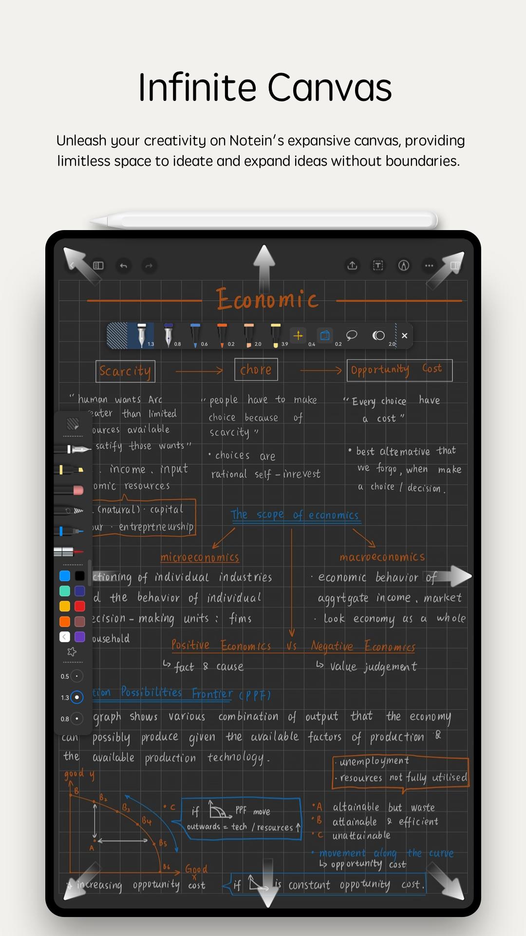 تنزيل Notein: Handwriting,Notes,PDFs على جهاز الكمبيوتر | مسؤول GameLoop
