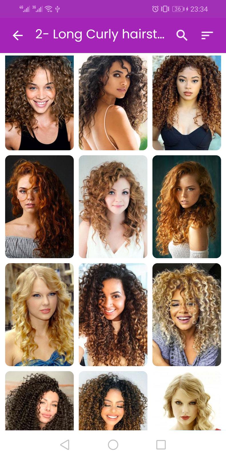Download Curly Haircut android on PC