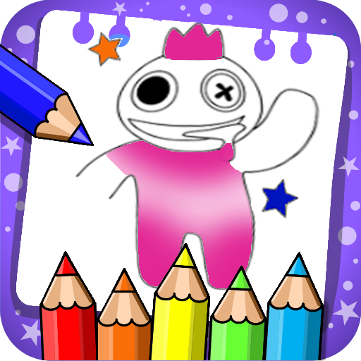 Rainbow Friends Coloring Game