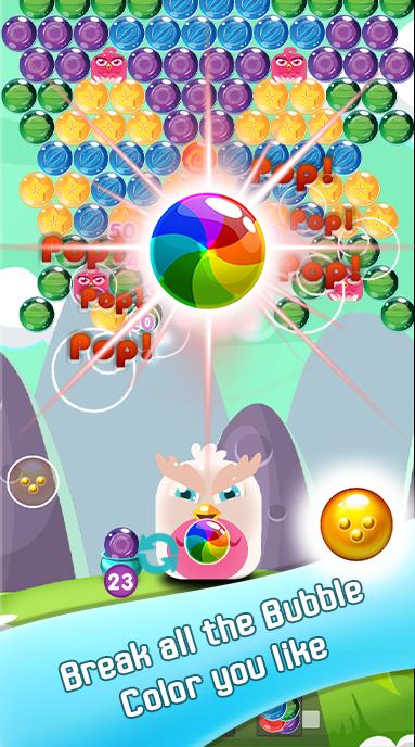 Baixar e jogar Bubble Shooter - Rescue Bird no PC com MuMu Player