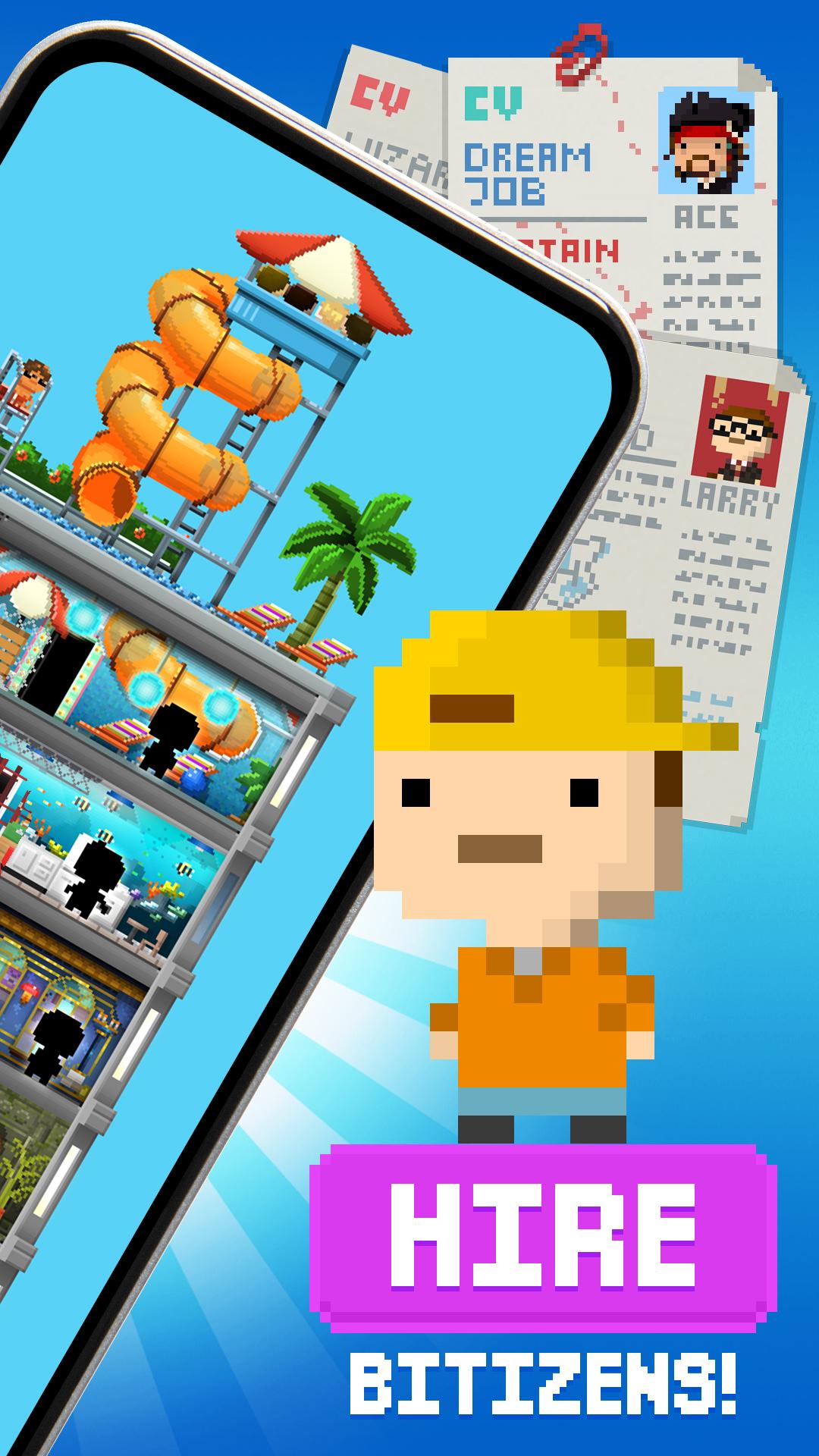 Скачать Tiny Tower: Pixel Life Builder на ПК | Официальный представитель  GameLoop