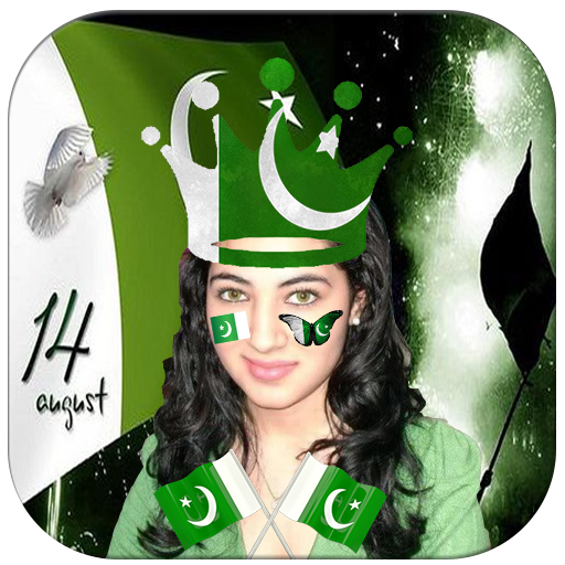 Pakistan Flag Face photo Maker