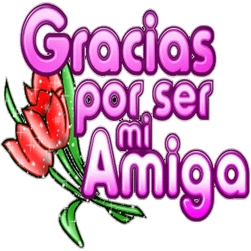 Sticker de Gracias para Whatsapp 2021