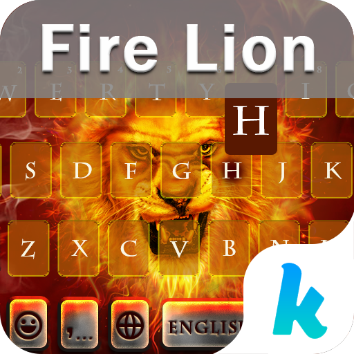 Fire Lion Emoji Kika Keyboard