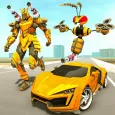 Bee Robot Car Transformation