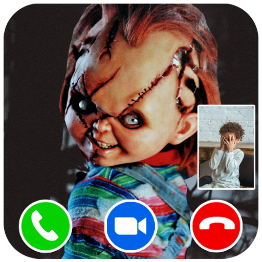Chucky Doll Fake video call