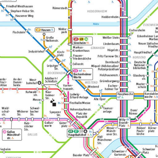 Frankfurt metro 2022