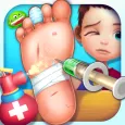 पैर डॉक्टर - Hospital games