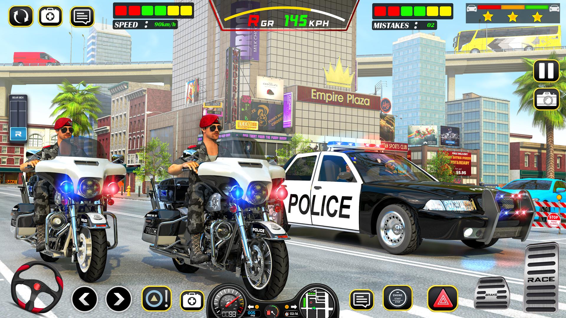 Play Bike Chase 3D Police Car Games Online for Free on PC & Mobile