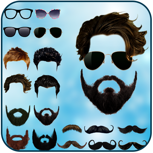 Men beard photo editor salon