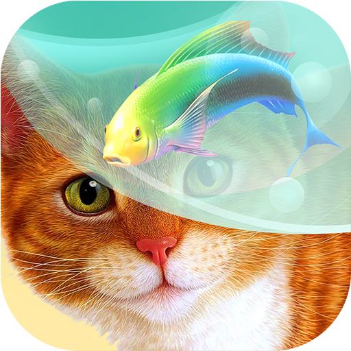 A game for the cat. Fishes