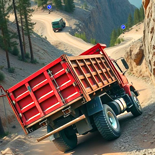 Offroad Dumper Truck Driving